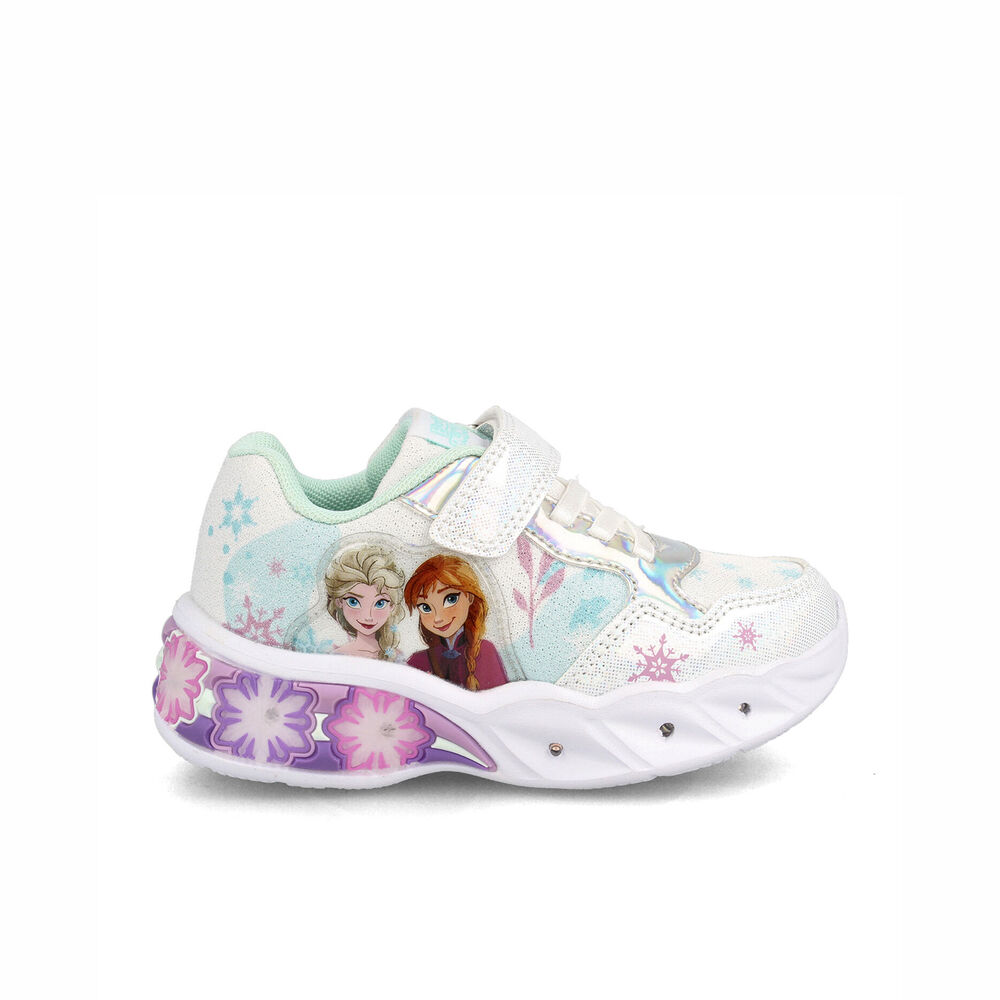 Zapatilla Niña Bubblegummers Frozen/elshoff Blanco - Celeste image number 0.0